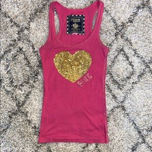Women’s Victoria’s Secret PINK sequin tank top S